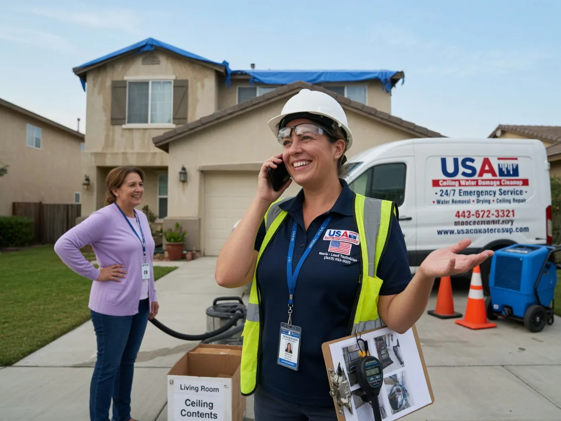 Ceiling Water Damage Restoration Amlin, OH FAQs